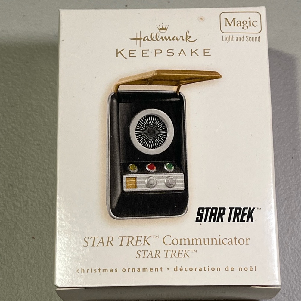 2008 Hallmark Star Trek Communicator ornament